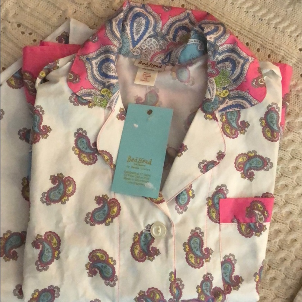 NWT BedHead 💯 % fine cotton pajamas